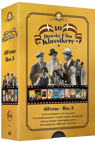 10 Danske Filmklassikere - 40'erne - Boks 5